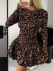 Coffee Color And Leopard Print
