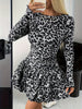 Gray Leopard Print