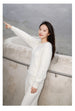 White Round Neck